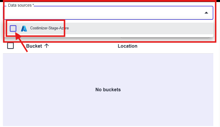 Select a data source